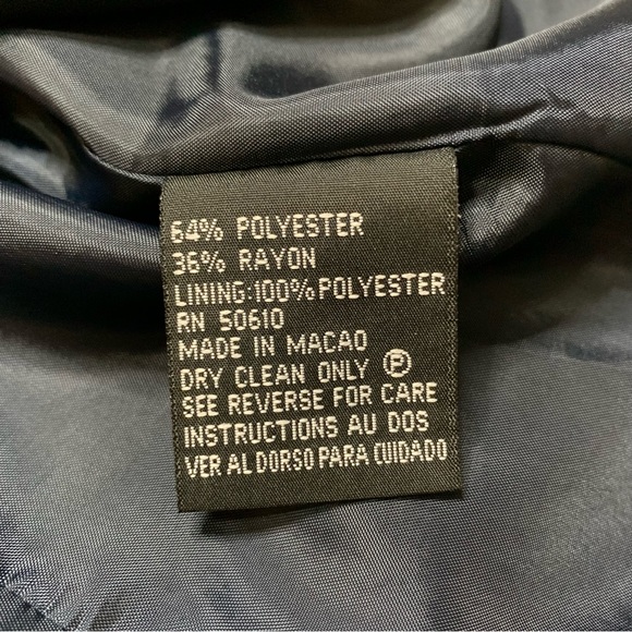 Midnight Blue Kasper Petite Suit - Picture 10 of 10